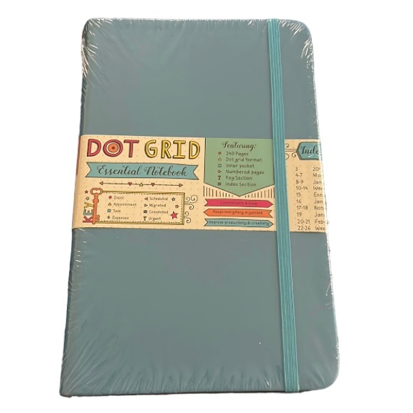NWT Dot Grid Essential Notebook - Picture 1 of 5